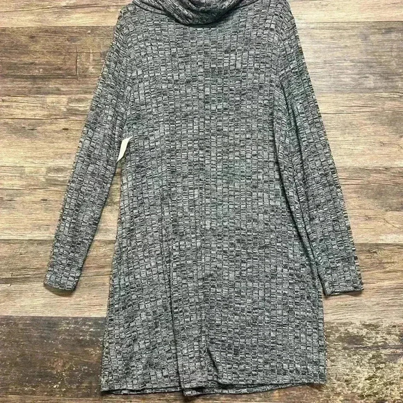 Maurices Gray Textured Knit Dress - Picture 3 of 5